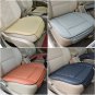 2x Breathable Car PU Leather Seat Cover Cushion Bamboo Charcoal Universal Set