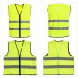 High Quality Motorcycle Reflective Vest Visibility Safety Stripes Motor Jacket