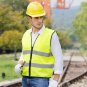 High Quality Motorcycle Reflective Vest Visibility Safety Stripes Motor Jacket