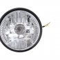 7'' Motorcycle LED Headlight Light Amber Motor Turn Signal Indicators w/ Bracket