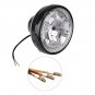 7'' Motorcycle LED Headlight Light Amber Motor Turn Signal Indicators w/ Bracket