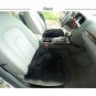 1pcs 18''x18'' Genuine Sheepskin Long Wool Car Seat Covers Chair Cusion Black