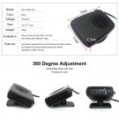 Car Auto DC12V Mini Ceramic Heater Heating Cooling Defroster Demister Winter Kit