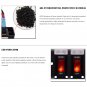 1pc DC12V 6-Gang LED Light Power Off Switch Control ABS Kit For Car SUV Coaches