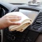 1x Car Wash Clean Natural Genuine Leather Chamois Shammy Sheepskin Absorb Towel