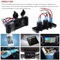 1x Dual-USB Center Control Power Off Switch Cigarette Lighter Socket 3-in-1 Kit