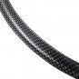 4x Car Auto 28.7" Carbon Fiber Rubber Fender Flares Wheel Eyebrow Arch Trim Lips