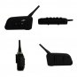 2pc BLK Two-way 6-Riders Bluetooth Helmet Interphone Intercom Motorcycle Headset