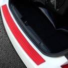 1pc Red 3*35'' Auto Car Trunk Boot Cargo Bumper Guard Rubber Cover Protector Bar
