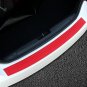 1pc Red 3*35'' Auto Car Trunk Boot Cargo Bumper Guard Rubber Cover Protector Bar