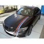 1pc 6*39"/15*100cm Tricolor Sticker Decal For BMW Car Body PVC Emblem Decoration
