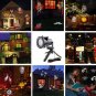 Christmas LED Motion Projector Light Birthday Holiday Party w/ RF Remote Control