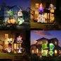 Christmas LED Motion Projector Light Birthday Holiday Party w/ RF Remote Control