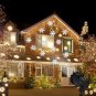 Christmas LED Motion Projector Light Birthday Holiday Party w/ RF Remote Control