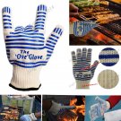 1pc BBQ OVEN Mitts Glove Cooking Kitchen Heat Proof Resistant Surface 504 Degree