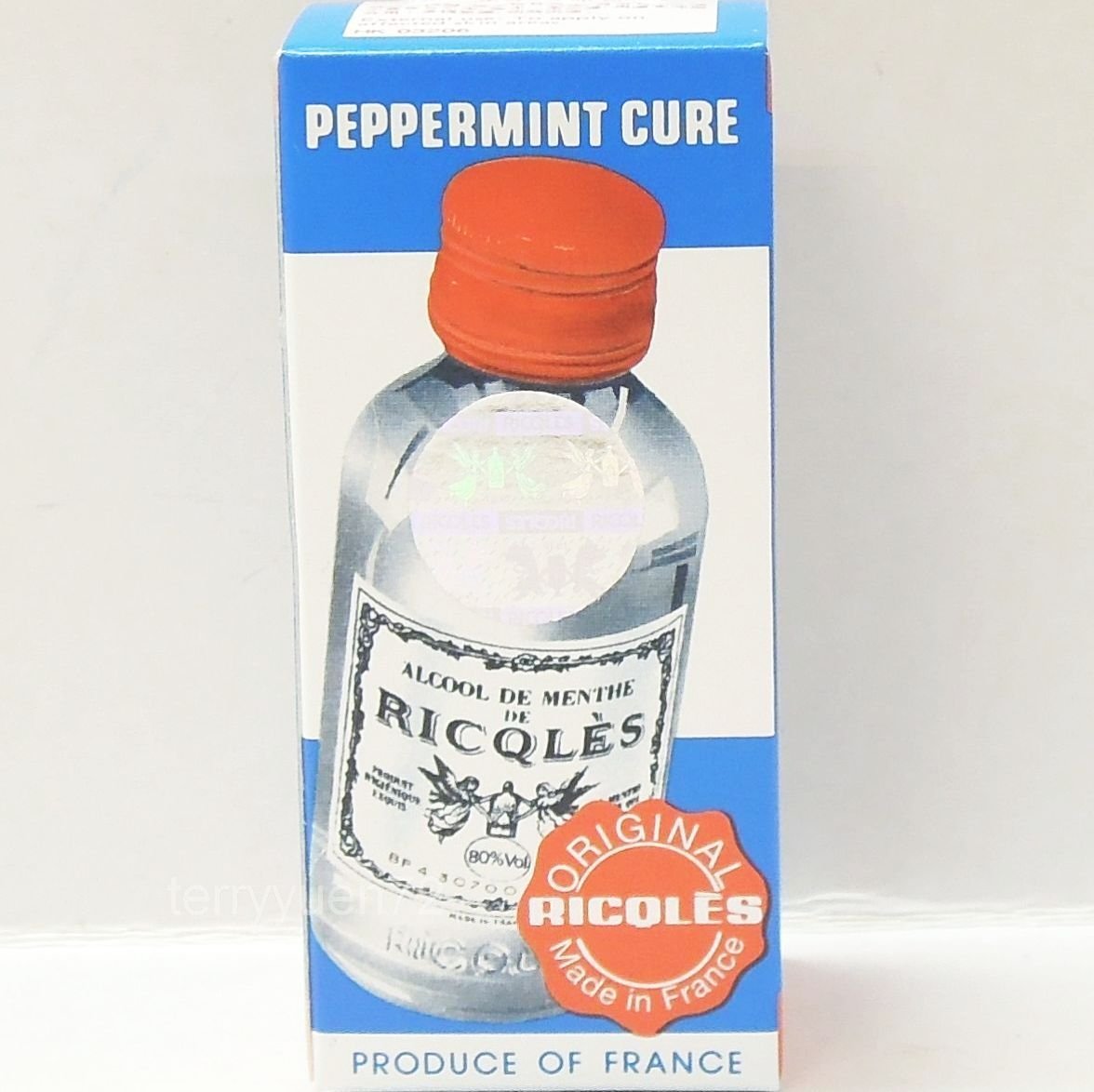 Ricqles Peppermint Cure &eacute;��&eacute;&pound;�&auml;&ordm;&ordm; Medicated Oil France 50ml / 1.7 oz