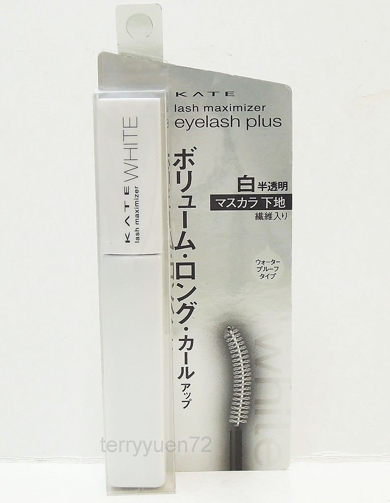 Kanebo Kate Lash Maximizer Eyelash Plus Fiber-in Long Mascara White EX-1 (Base)