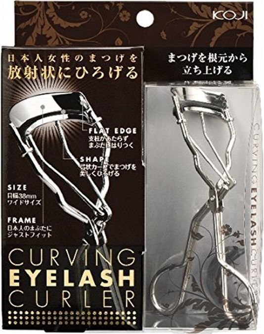 Koji Makeup Curving Eyelash Curler with Protective Case
