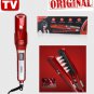 ORIGINAL! Kemei, Nano Silver Steam Hair Straightener Red (FULL KIT)- Free Ship