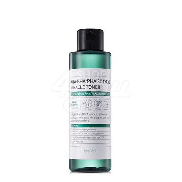 Some By Mi AHA. BHA. PHA 30Days Miracle Toner 150ml +Free Sample