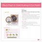 Petitfee Black Pearl & Gold Hydrogel Eye Patch (60 sheet) +Free Sample