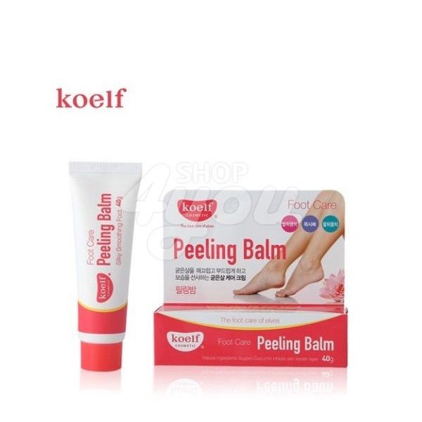 Koelf Foot Care Peeling Balm 40g +Free Sample