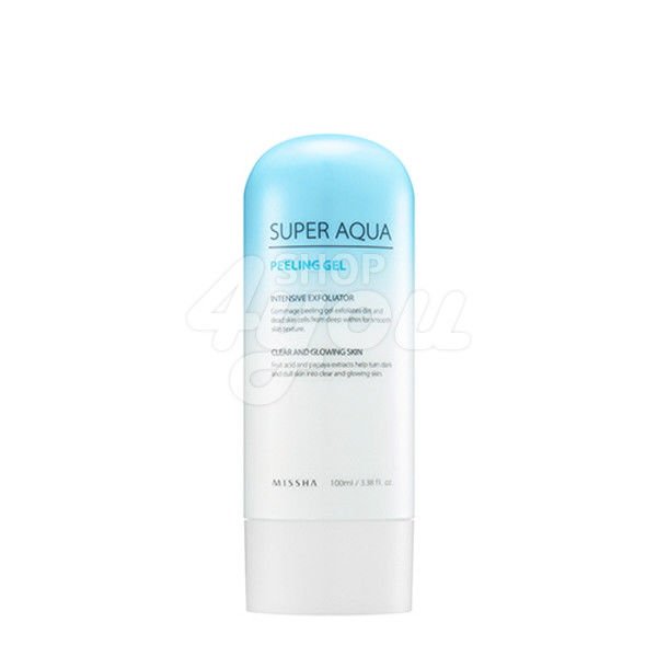 Missha Super Aqua Peeling Gel 100ml +Free Sample