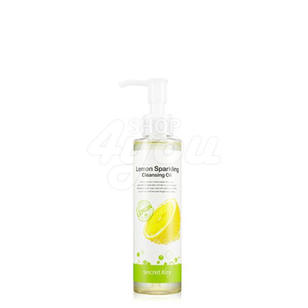 Secret Key Lemon Sparkling Cleansing Oil 150ml +Free Sample