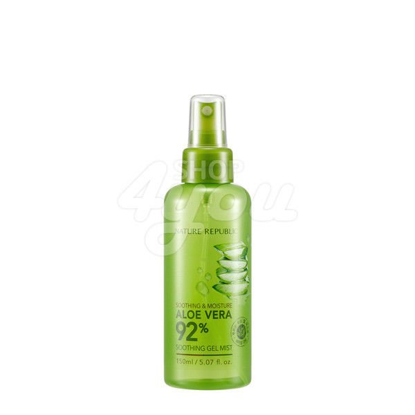 Nature Republic Soothing & Moisture Aloe Vera 92% Soothing Gel Mist 150ml