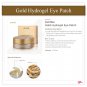 Petitfee Gold Hydrogel Eye Patch 60 Sheet +Free Sample