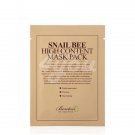 Benton Snail Bee High Content Mask Pack Sheets 10PCS +Free Sample