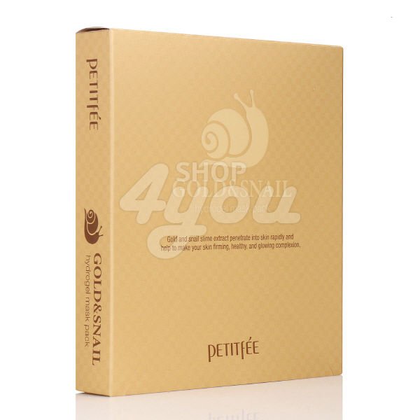 Petitfee Gold & Snail Hydrogel Mask Pack 30g X 5 Sheet +Free Sample