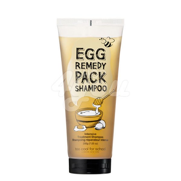Too Cool For School Egg Remedy Pack Shampoo 200g +Free Sample