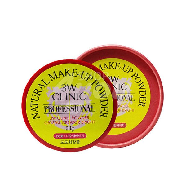 3W Clinic Natural Make Up Powder 30g 3 Type +Free Sample