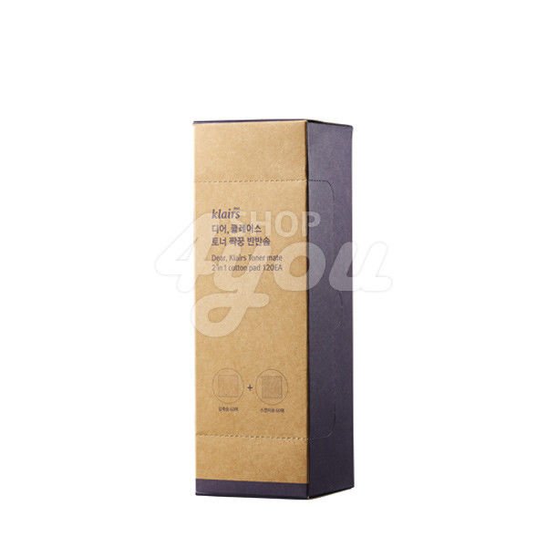 Klairs Toner Mate 2 in 1 Cotton Pad 120ea +Free Sample