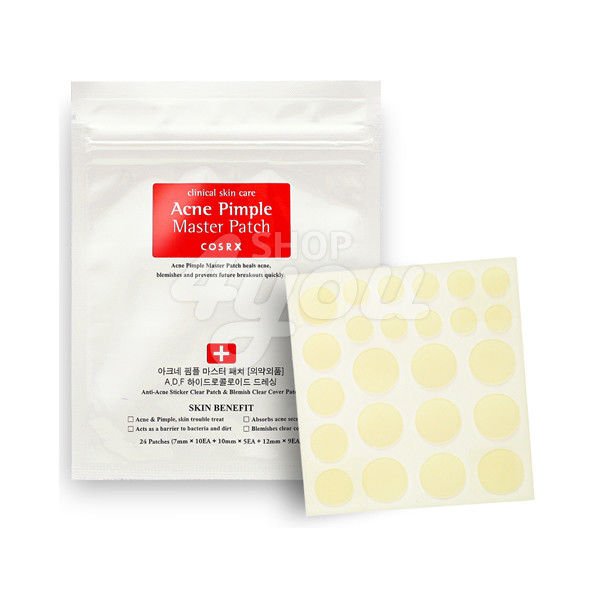 CosRX Acne Pimple Master Patch 1Pack (24Pcs) +Free Sample