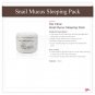 3W Clinic Snail Mucus Sleeping Pack 100ml +Free Sample
