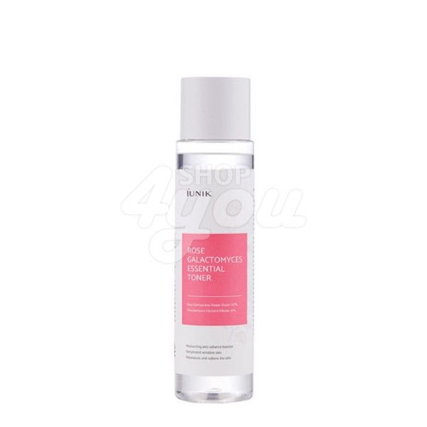 IUNIK Rose Galactomyces Essential Toner 200ml +Free Sample