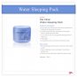 3W Clinic Water Sleeping Pack 100ml +Free Sample