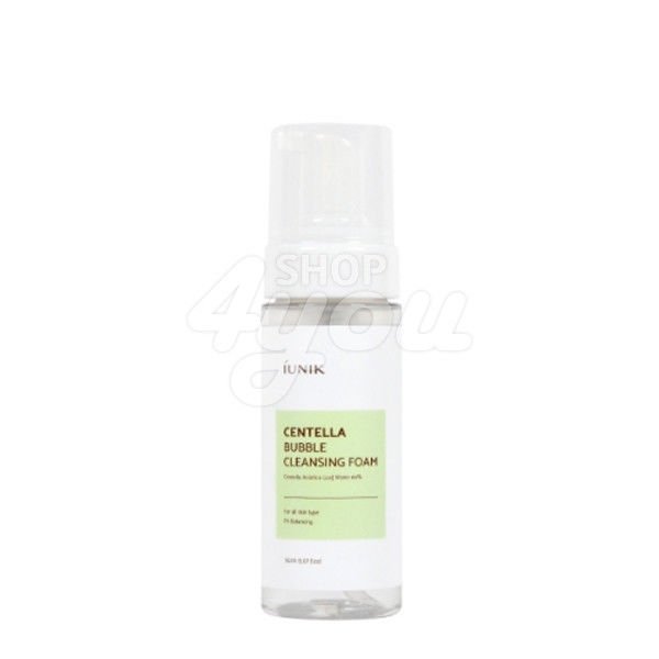 IUNIK Centella Bubble Cleansing Foam 150ml +Free Sample
