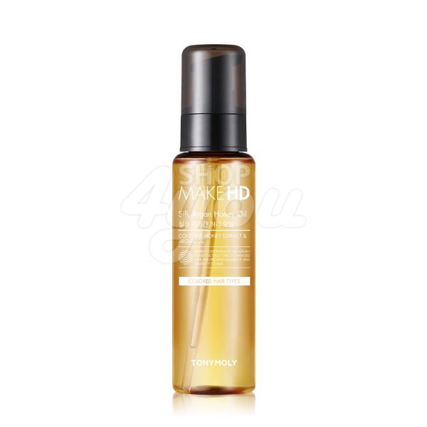 Tonymoly Make HD Silk Argan Honey Oil 85ml Free Sample Gift