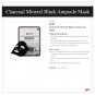SNP Charcoal Mineral Black Ampoule Mask 25ml X 10 Pcs +Free Sample