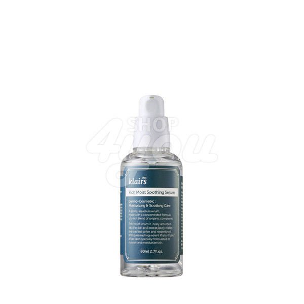 Klairs Rich Moist Soothing Serum 80ml +Free Sample