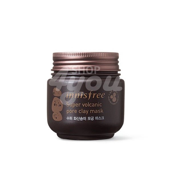 Innisfree Super Volcanic Pore Clay Mask 100ml +Free Sample