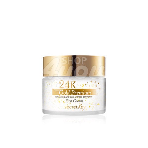 Secret Key 24K Gold Premium First Cream 50g +Free Sample