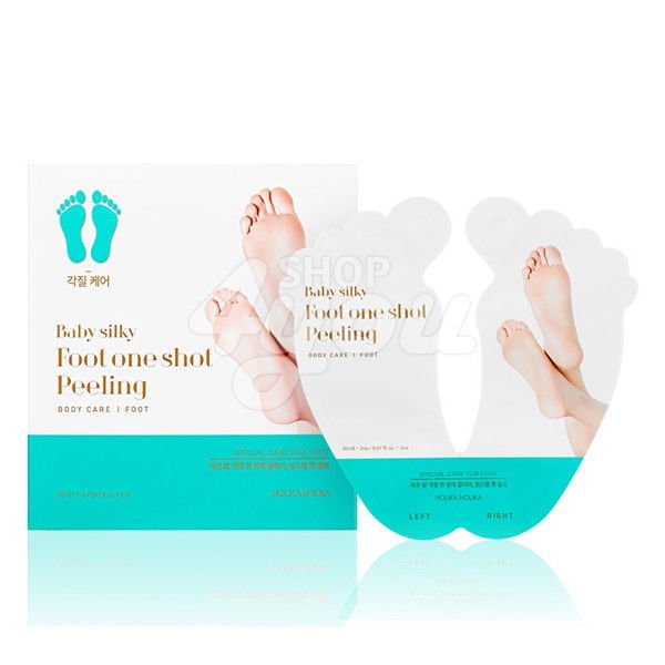 Holika Holika Baby Silky Foot One Shot Peeling 1Pack X 2Pcs +Free shipping