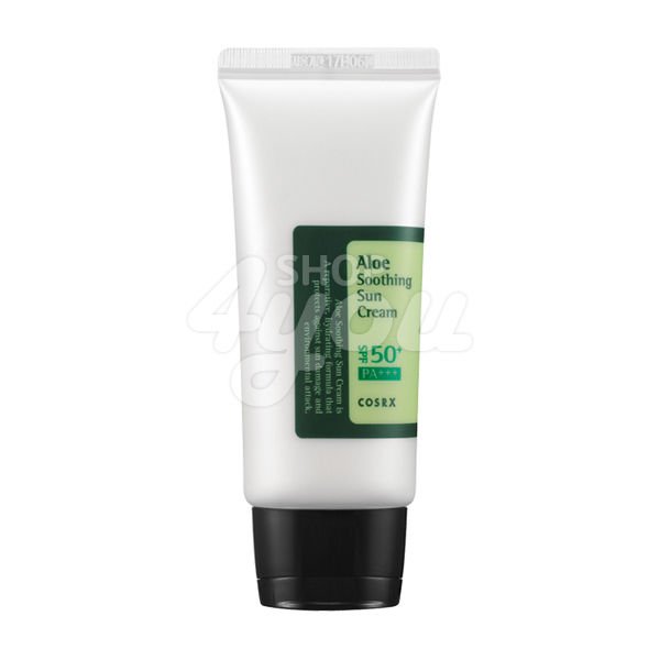 CosRX Aloe Soothing Sun Cream SPF50+ PA+++ 50ml +Free Sample