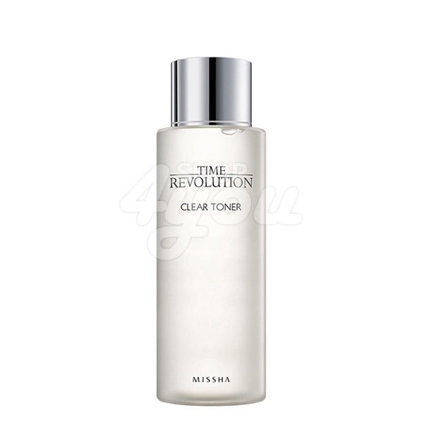Missha Time Revolution Clear Toner 250ml +Free Sample