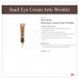 3W Clinic Snail Eye Cream Anti-Wrinkle 40ml +Free Sample