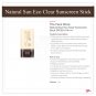 The Face Shop Natural Sun Eco Clear Sunscreen Stick 20g SPF50+ PA+++